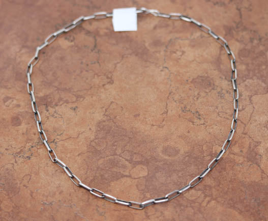 The Laura Engravable Disc - 925 Sterling Silver Paper clip necklace – Glitz  Boutique